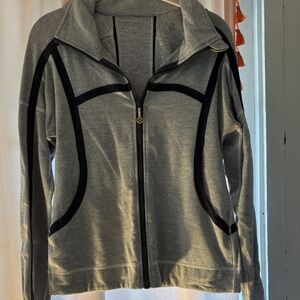 lululemon athletica Gray and Black Jacket